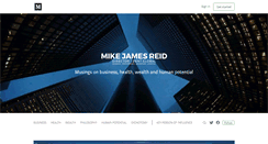 Desktop Screenshot of mikejamesreid.com